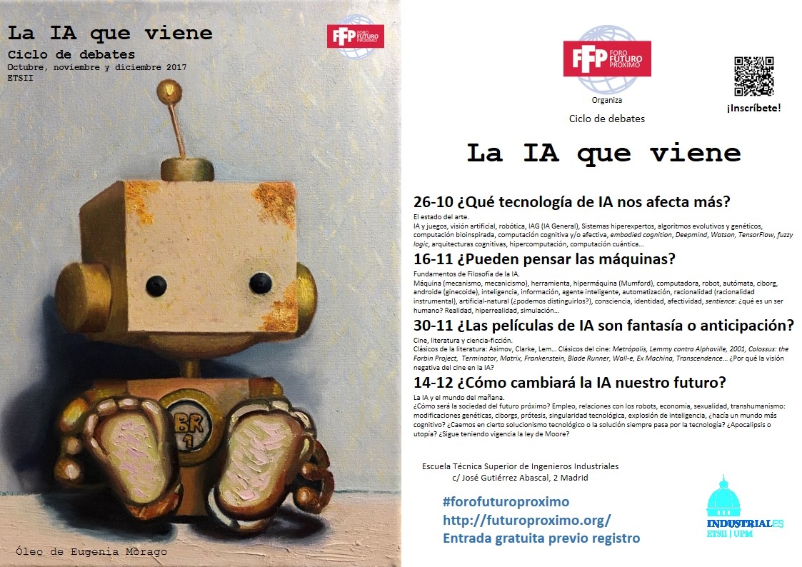 Cartel La IA que viene
